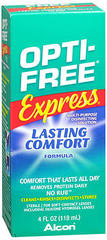 Opti-Free Express No Rub Disinfection Solution - 4 Ounces