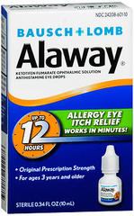 Alaway Eye Itch Relief Drops  -  0.34 OZ