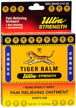 4 Pack - Tiger Balm Muscle Rub 2oz Each 