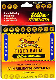 Tiger Balm Sports Rub Ultra Strength Pain Relieving Ointment – 1.7 Oz