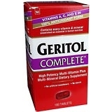 Geritol Complete Tablets - 180 Tab