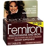Femiron Tablets With Vitamins - 90 TB