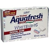 Aquafresh Dental Gum Whitening Mint 10X32 Pack - 32 EA