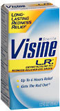 Visine L.R. Redness Reliever Eye Drops Ingredients and Reviews