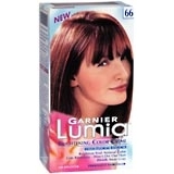 Garnier Brightening Color Creme with Floral Extract, Level 3 Permanent, Red 66  - 1ea