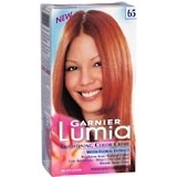 Garnier Brightening Color Creme with Floral Extract, Level 3 Permanent, Reddish Copper 65  - 1ea