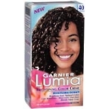 Garnier Brightening Color Creme with Floral Extract, Level 3 Permanent, Dark Natural Brown 40  - 1ea