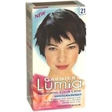 Garnier Brightening Color Creme with Floral Extract, Level 3 Permanent, Blue Black 21  - 1ea