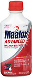 Maalox Antacid & Antigas, Maximum Strength, Wild Berry  - 12oz