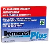 Dermarest Cooling Anti-Itch Gel, Maximum Strength Antihistamine  - 1.5oz