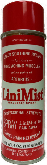 LiniMist Analgesic Spray Professional Strength 6oz - Medshopexpress