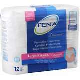 TENA Discreet Extra Protective Underwear Large 42 - 56 Inches - 12 EA