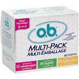 o.b. Tampons, 3-in-1 Multi Pack  - 40ea