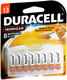Duracell Hearing Aid Batteries EasyTab DA13B8 - 8 EA