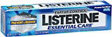 Listerine AntiPlaque AntiGingivitis and AntiCavity Fluoride Toothpaste, Tartar Control, Mint Gel, Bonus  - 4.2oz