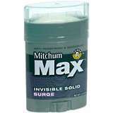 Mitchum Anti-Perspirant & Deodorant with Power Reserve, Invisible Solid, Surge  - 1.8oz
