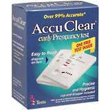 Accu-Clear Early Pregnancy Test Cassette 2-Pack Plus One Free - 3 EA