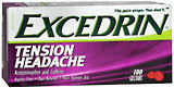 Excedrin Tension Headache, Pain Reliever, Geltabs  - 100ea