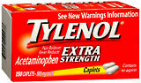 Tylenol Acetaminophen, Extra Strength, 500 mg, Caplets  - 150ea