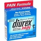 Diurex Menstrual Pain Relief Caplets - 12 CP