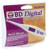 B-D Digital Thermometer - 1 EA