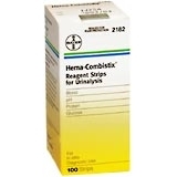 Hema-Combistix Reagent Strips - 100 EA