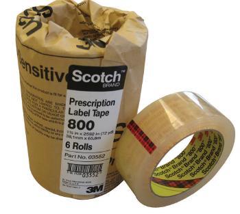 SCOTCH LABEL RX1X72YD TAPE  - Size   TAPE at MedshopExpress.Com