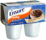 Ensure Pudding 4-Pack 4-Ounce Cups Chocolate 12X4X4 Pack - 16 Ounces