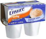 Ensure Pudding 4-Pack 4-Ounce Cups Vanilla 12X4X4 Pack - 16 Ounces