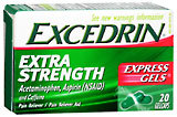 Excedrin Extra Strength Express Gels - 20 CP