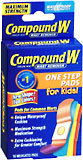 Compound W Wart Remover Pads for Common Warts, Maximum Strength, Fun Colors  - 16ea