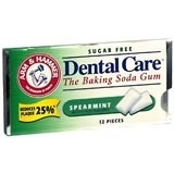 ARM & HAMMER Dental Care Gum Spearmint 24X12 Pack - 12 Each