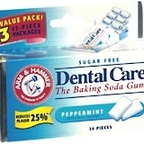 Arm & Hammer Dental Care Gum Peppermint 6X36 Pack - 36 Each