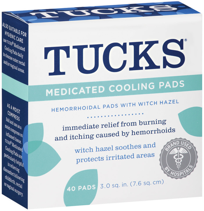 Tucks Medicated Hemorrhoid Cooling Pads Reviews 2024