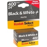 Kodak Black and White + Film 400 Speed 24 Exposure - 24 EA