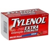 Tylenol Acetaminophen, Extra Strength, 500 mg, Geltabs  - 150ea