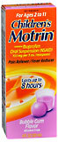 Motrin Ibuprofen Oral Suspension for Ages 2-11, Bubble Gum Flavor  - 4oz