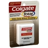 Colgate Total Dental Floss Waxed Mint Tartar Control - 20 YD