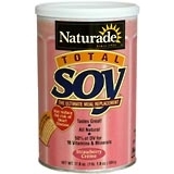 Naturade Total Soy Powder Strawberry Creme - 1.1 LB
