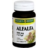 Nature's Bounty Alfalfa Tablets - 100 Tab