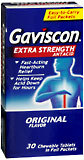 Gaviscon Antacid, Extra Strength, Chewable Tablets  - 30ea