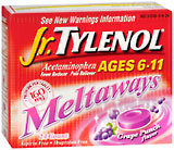 Tylenol Acetaminophen for Ages 6 to 12, Stage 4, 160 mg, Grape Flavor, Soft-Chews  - 24ea