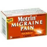 Motrin Ibuprofen, Coated Caplets  - 24ea