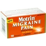 Motrin Ibuprofen, 200 mg, Coated Caplets  - 100ea