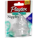 Playtex Nipples Natural Shape Fast Flow 2-Pack - 2 EA