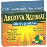 Arizona Natural Allergy Capsules - 20 Caplets