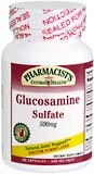 Pharmacist's Ultimate Health Glucosamine Sulfate 500 mg Capsules - 60 Caps