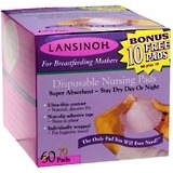 Lansinoh Nursing Pads Disposable - 70 EA