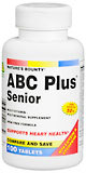 Nature's Bounty ABC Plus Tablets Senior  -  100 Tablets