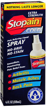 Stopain Cold Pain Relieving Liquid Spray Extra Strength